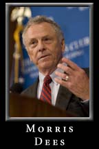 Morris Dees, founder and chief trial counsel of the Southern Poverty Law Center, addresses the National Press Club.