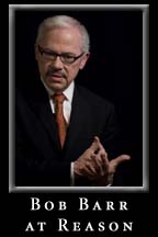 Libertarian candidate Bob Barr joins the presidential debate via webcast from Reason HQ in DC.