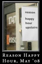 Happy Hour at Reason HQ celebrating 40 years of Reason