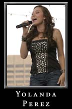 Yolanda Perez performs on the Main Stage for Peachtree Festival Latino 2009 at Underground Atlanta.