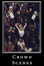 Crowd Scenes at Underground Atlanta for the Peach Drop 2009 Celebration.
