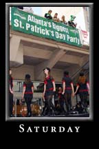 King O'Sullivan School of Irish Dance performs on the Main Stage at Underground Atlanta