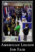 The Laurel, Maryland American Legion Chapter in association with the Maryland Department of Labor hosts a Job Fair, 8 November 2006