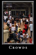 Crowds at The 2007 Heritage Arts Festival at Underground Atlanta