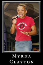 Myrna Clayton Performs at The 2007 Heritage Arts Festival at Underground Atlanta