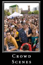 Crowd Scenes at the 2008 Festival Peachtree Latino at Underground Atlanta.