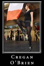 The Cregan O'Brien School of Irish Dance performs during the 2006 St. Patrick's Day Festival at Underground Atlanta.