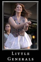 The Little Generals Cloggers perform during the 2006 St. Patrick's Day Festival at Underground Atlanta.