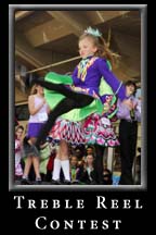 Treble Reel Contestants compete for medals and AirTran tickets at the St. Patrick's day Festival at Underground Atlanta