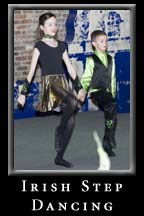 Cregan O'Brien, Drake School and Mulligan School perform Irish Step Dancing on the Lucky Charms Stage for St. Patrick's Day at Underground Atlanta.